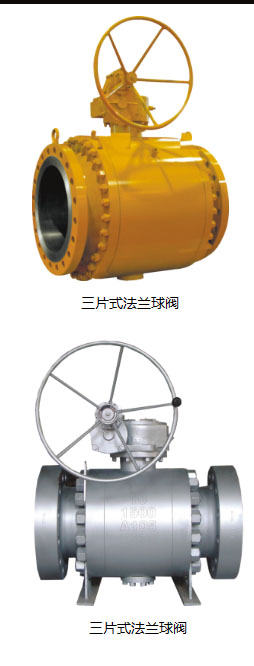 三片式法蘭球閥
